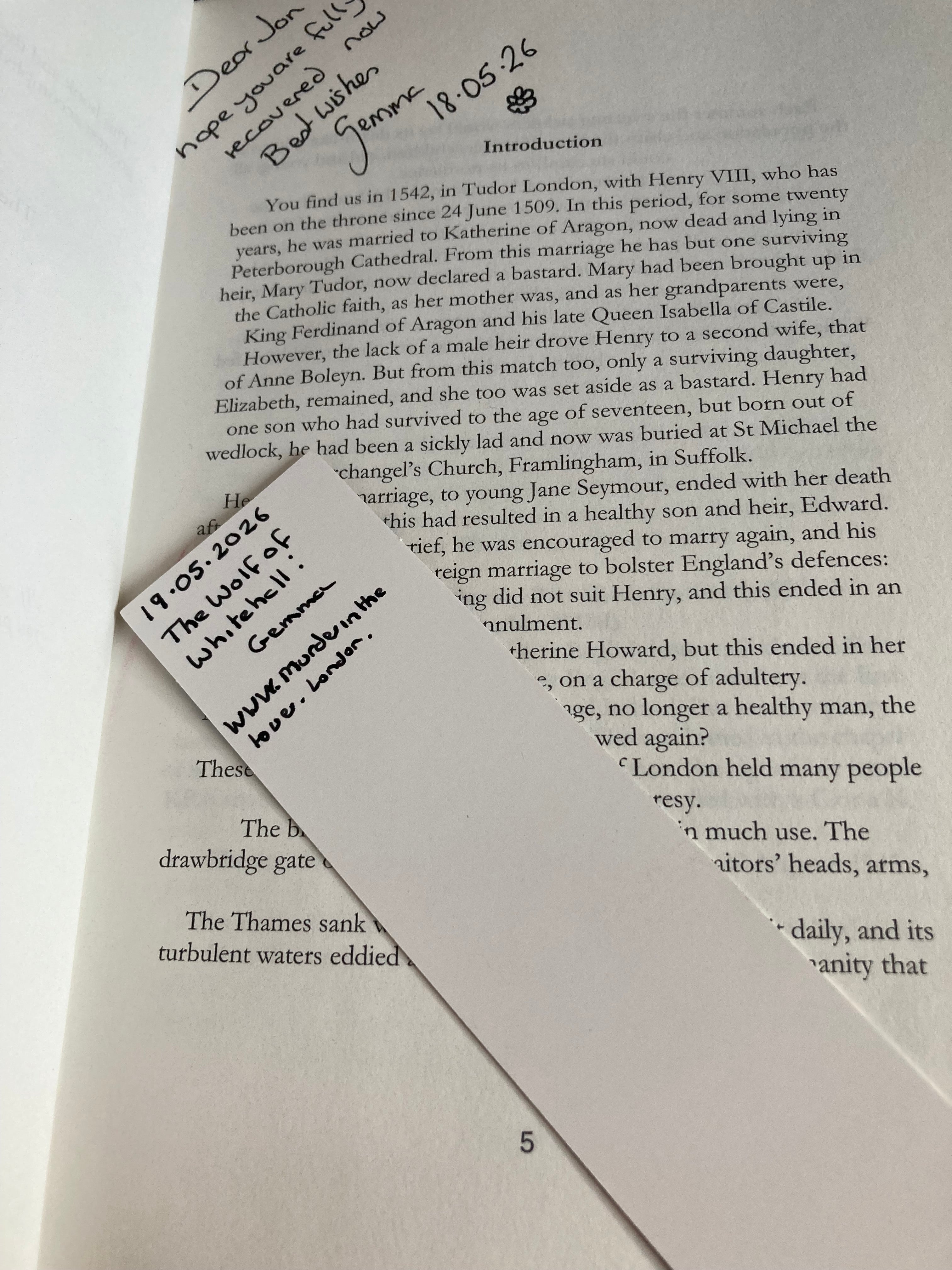 Tudor Court Gift Set — Signed Historical Novel Edition